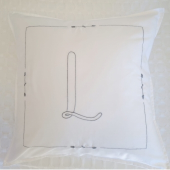 Almofada monograma 40x40