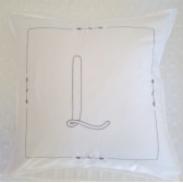 Almofada monograma 40x40