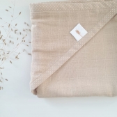 Toalha fralda com capuz