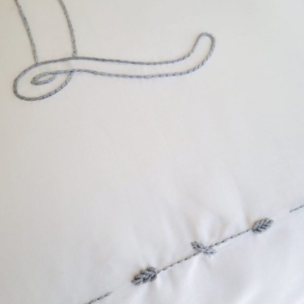 Almofada monograma 40x40