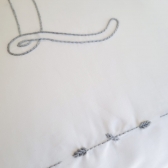 Almofada monograma 40x40