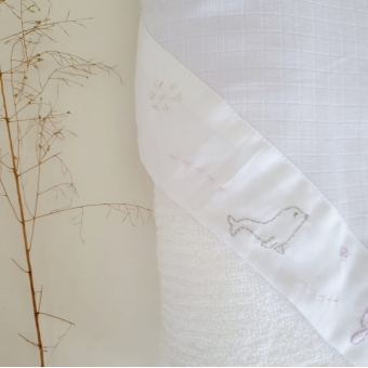 Toalha de banho Primeiros Meses | Trama Antartics