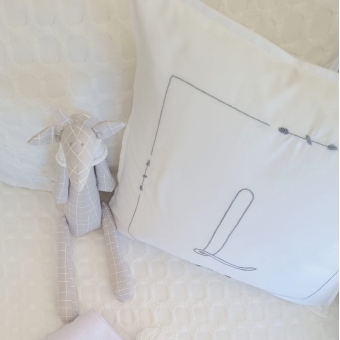 Almofada monograma 40x40