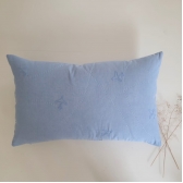 Almofada em linho quiltado